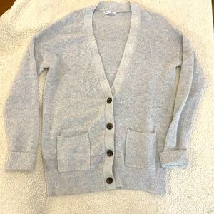 Dex Long Gray Cardigan